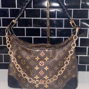 Vintage AUTH Louis Vuitton Boulogne custom